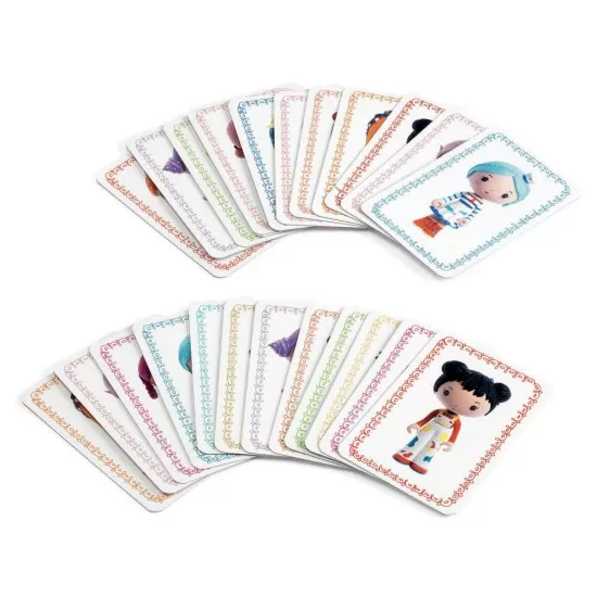 Joc de carti Djeco Mini Mistigri printesele Tinyly Joc de carti Djeco Mini Mistigri printesele Tinyly