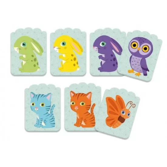 Joc de carti Djeco Toddler Little Match Joc de carti Djeco Toddler Little Match