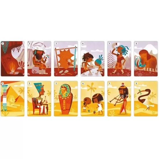 Joc de carti Londji Sapiens - Istoria omenirii Joc de carti Londji Sapiens - Istoria omenirii