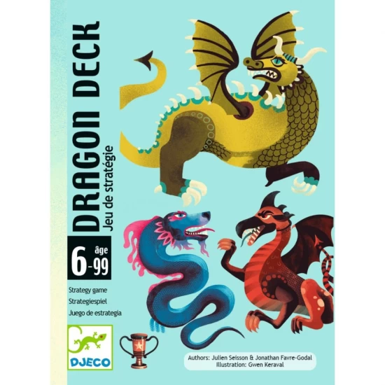 Joc de carti Puterea dragonului Djeco Joc de carti Puterea dragonului Djeco