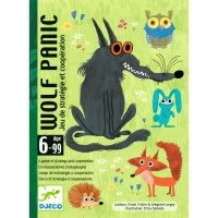 Joc de cooperare cu carti Wolf Panic Djeco