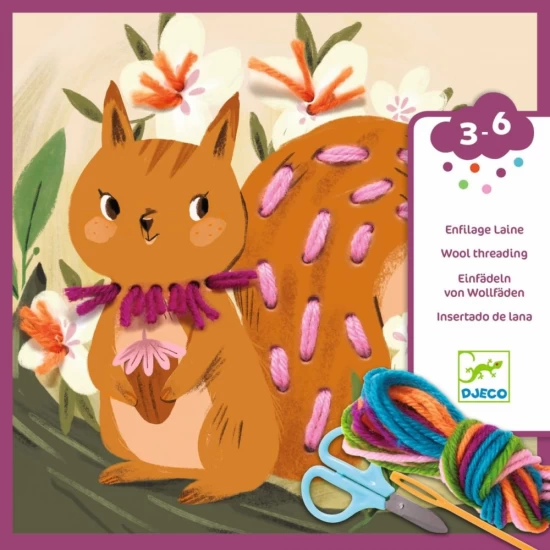 Joc de creatie Introducere in broderie Djeco