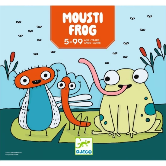 Joc de dexteritate si strategie Moustifrog, Djeco, +5 ani