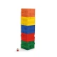 Joc de indemanare din lemn, Turnul instabil, Moulin Roty, 60 piese