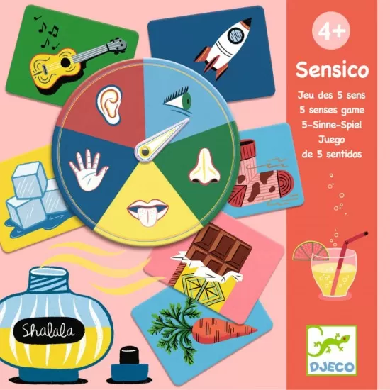 Joc de recunoastere senzoriala Sensico Djeco