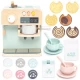 Set de joaca aparat de cafea din lemn cu accesorii UMU Toys Set de joaca aparat de cafea din lemn cu accesorii UMU Toys