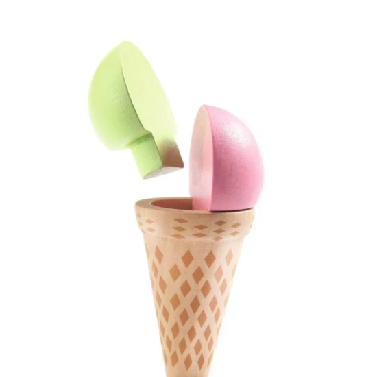 Joc de rol din lemn Gelateria Lina & Lino Djeco