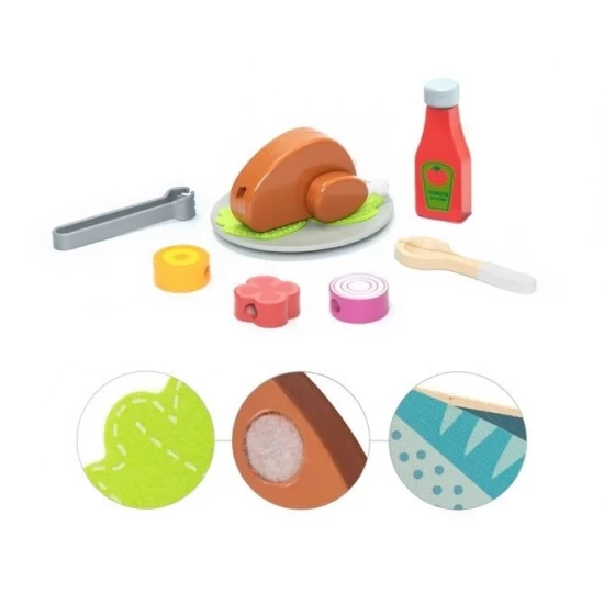 Joc de rol Gratar cu accesorii, UMU Toys, +3 ani
