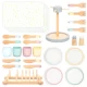 Set de joaca din lemn pentru servirea mesei 33 piese UMU Toys Set de joaca din lemn pentru servirea mesei 33 piese UMU Toys