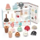 Set de joaca din lemn stand cu inghetata UMU Toys Set de joaca din lemn stand cu inghetata UMU Toys