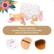 Set de joaca din lemn trusa make-up 17 piese UMU Toys Set de joaca din lemn trusa make-up 17 piese UMU Toys
