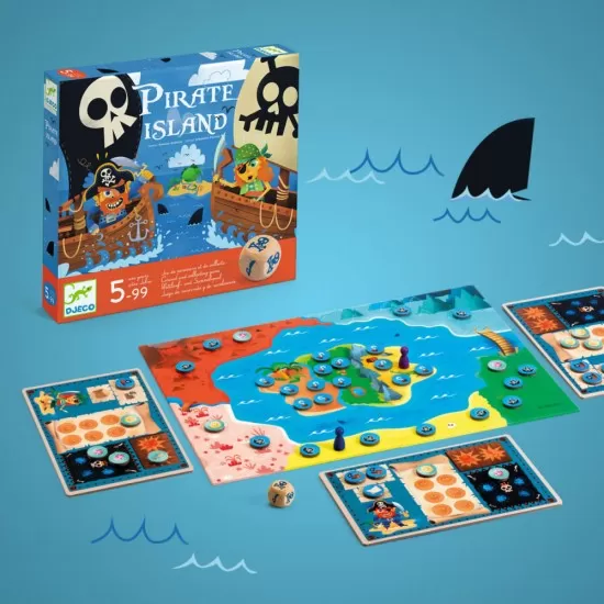 Joc de societate Insula piratilor Djeco