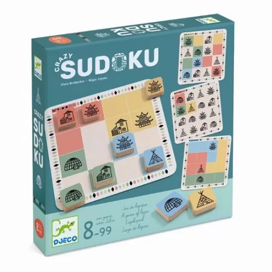 Joc de strategie Djeco Crazy Sudoku Joc de strategie Djeco Crazy Sudoku