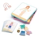 Joc educativ cu magnet de imbracat personaje Djeco