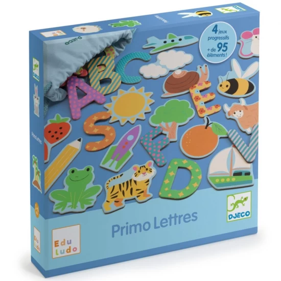 Joc educativ Eduludo, Primele litere, Djeco Joc educativ Eduludo, Primele litere, Djeco