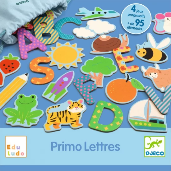 Joc educativ Eduludo, Primele litere, Djeco Joc educativ Eduludo, Primele litere, Djeco