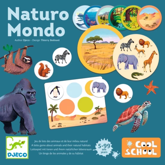 Joc educativ Naturo Mondo Djeco