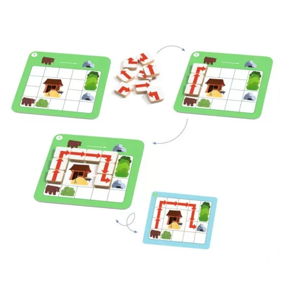 Joc educativ Programino Djeco Joc educativ Programino Djeco