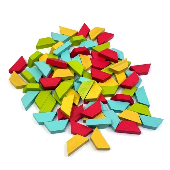 Joc educativ tip mozaic cu forme trapezoidale Natura Joc educativ tip mozaic cu forme trapezoidale Natura