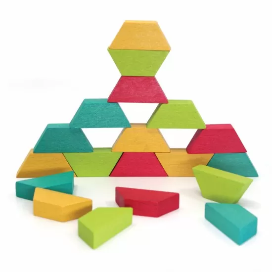 Joc educativ tip mozaic cu forme trapezoidale Natura Joc educativ tip mozaic cu forme trapezoidale Natura
