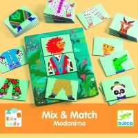 Joc educativ Eduludo Mix and Match Modanimo Djeco