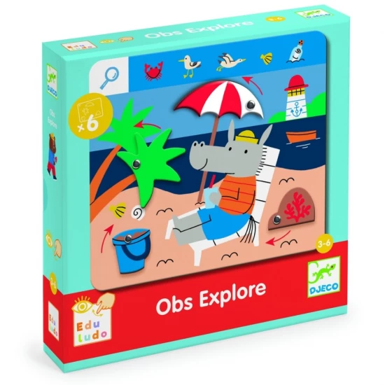 Joc educativ Eduludo Obs Explore Djeco