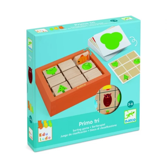 Joc educativ din lemn Eduludo Primo Tri Djeco