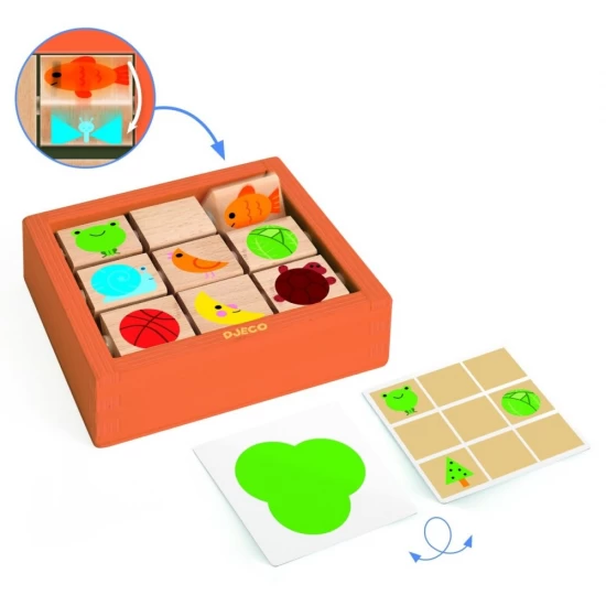 Joc educativ din lemn Eduludo Primo Tri Djeco