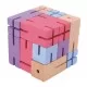 Joc logic 3D puzzle figurina violet Joc logic 3D puzzle figurina violet