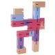 Joc logic 3D puzzle figurina violet Joc logic 3D puzzle figurina violet