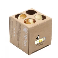 Joc logic IQ Puzzle 3D, Atom doua culori, Fridolin