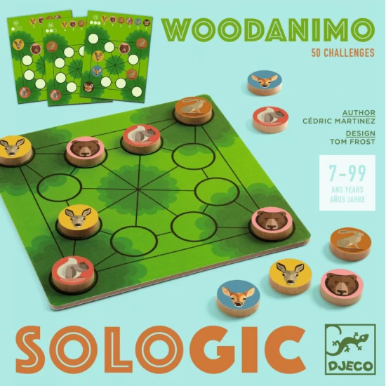 Joc logic Woodanimo Djeco