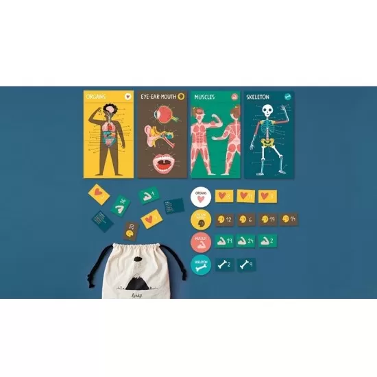 Joc educativ Londji - Corpul uman Joc educativ Londji - Corpul uman