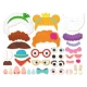Joc magnetic creativ Portrete Djeco