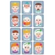 Joc magnetic creativ Portrete Djeco
