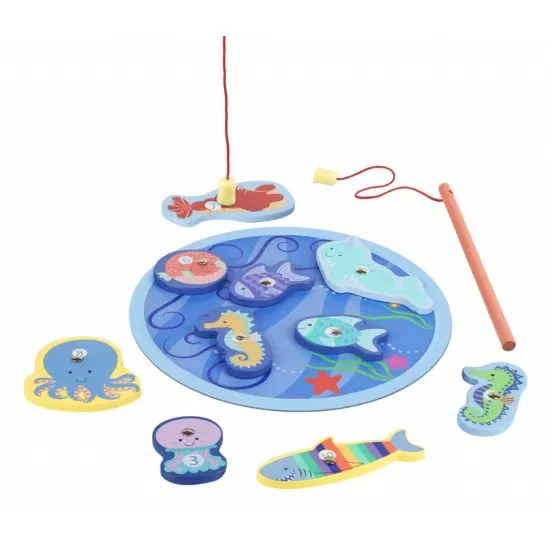 Joc magnetic de pescuit Orange Tree Toys Joc magnetic de pescuit Orange Tree Toys