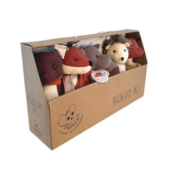 Joc popice Animale din padure Egmont Toys Joc popice Animale din padure Egmont Toys