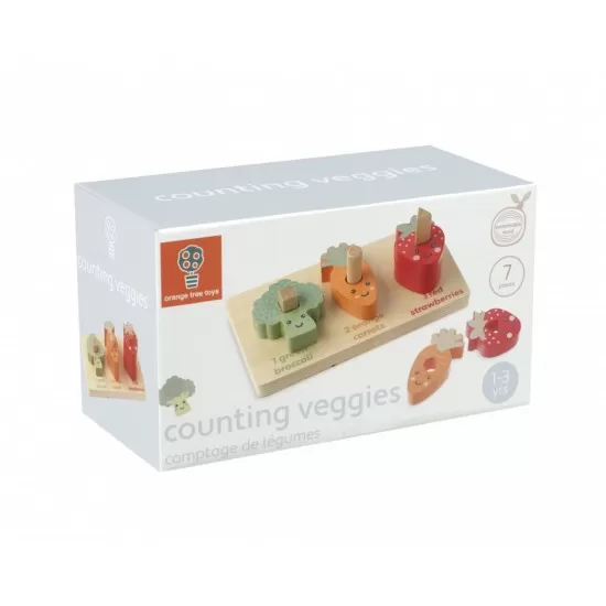 Joc sortator si de numarat Orange Tree Toys Joc sortator si de numarat Orange Tree Toys