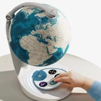 Joc STEM Glob pamantesc interactiv, TopBright, +6 ani