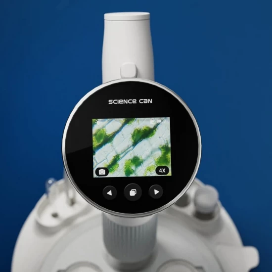 Set educativ Microscop digital cu ecran integrat TopBright