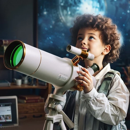 Telescop astronomic pentru copii TopBright Telescop astronomic pentru copii TopBright