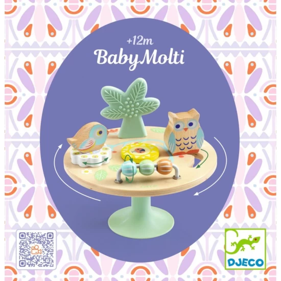 Jucarie bebe Mini centru de activitati BabyMolti Djeco