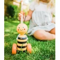 Jucarie de impins albinuta Orange Tree Toys