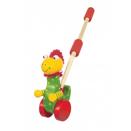 Jucarie de impins dinozaur Orange Tree Toys Jucarie de impins dinozaur Orange Tree Toys