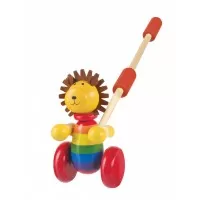 Jucarie de impins leu, Orange Tree Toys
