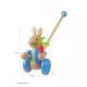 Jucarie de impins Peter Rabbit Orange Tree Toys Jucarie de impins Peter Rabbit Orange Tree Toys
