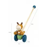 Jucarie de impins ponei Orange Tree Toys