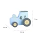 Jucarie de impins Tractor albastru din lemn Orange Tree Toys Jucarie de impins Tractor albastru din lemn Orange Tree Toys
