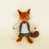 Jucarie de plus Tata veverita 25 cm Egmont Toys