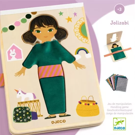 Joc de imbracat Jolizabi Djeco Joc de imbracat Jolizabi Djeco